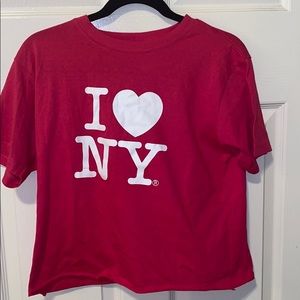 Cropped NYC Shirt